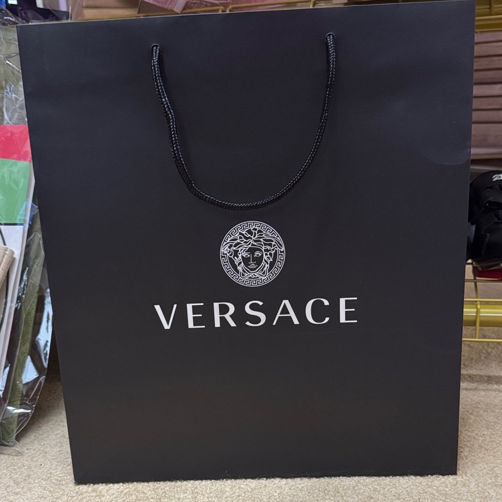 💔💔NOT AVAILABLE💔💔 Versace Black Gift Bag